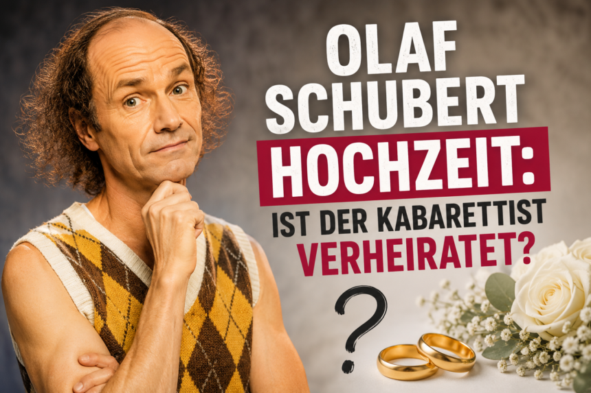 Olaf Schubert Hochzeit